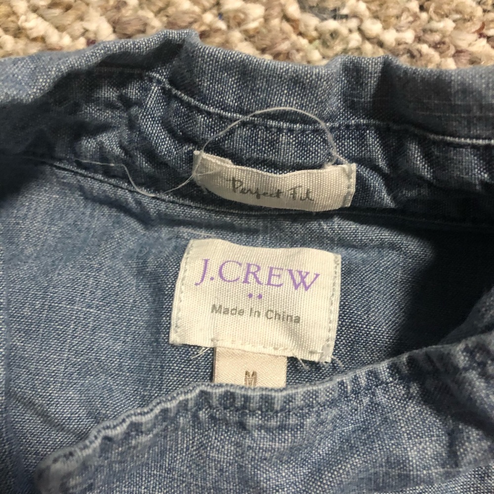 J.Crew jean shirt